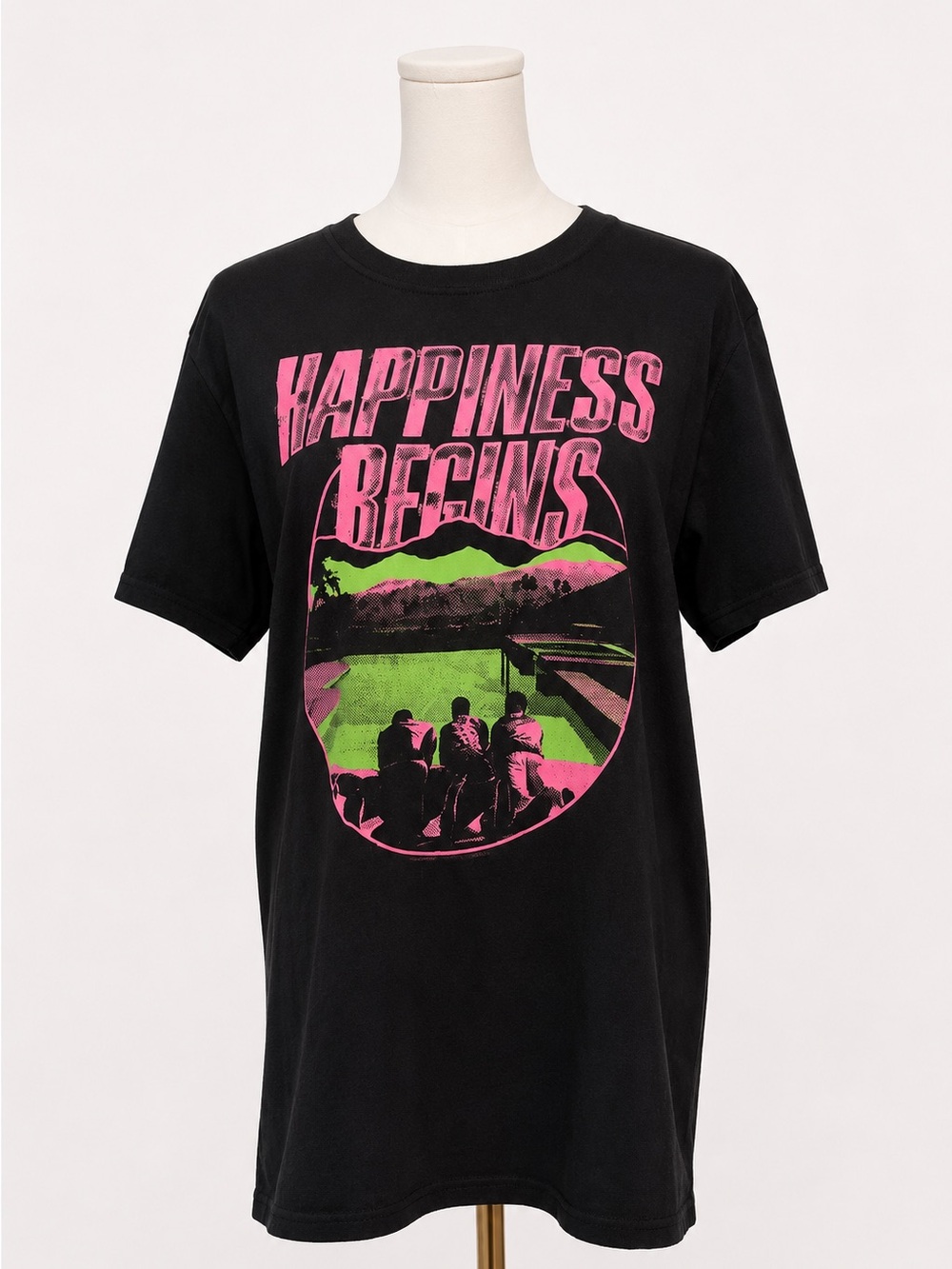 Jonas Brothers Black “Happiness Begins” Concert T-Shirt - Size Medium